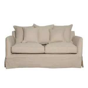 Noosa Hamptons 2 Seat Sofa Bed Beige by Florabelle Living, a Sofas for sale on Style Sourcebook
