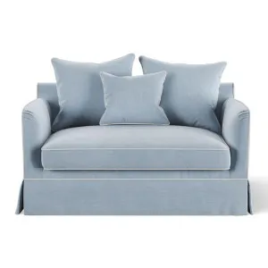 Noosa Hamptons 1.5 Seat Sofa Bed Beach W/White Piping by Florabelle Living, a Sofas for sale on Style Sourcebook