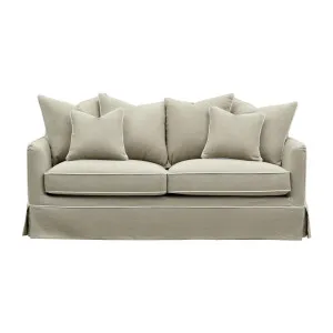Noosa Hamptons 2.5 Seat Sofa Bed Natural W/White Piping by Florabelle Living, a Sofas for sale on Style Sourcebook