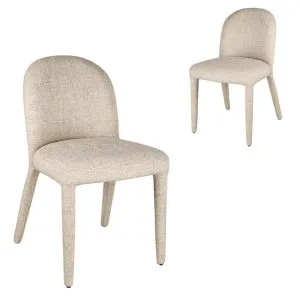Set of 2 - William Dining Chair - Pale Beige by Interior Secrets - AfterPay Available by Interior Secrets, a Dining Chairs for sale on Style Sourcebook