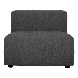 Rubin Sofa Single Extension in Het Charcoal by OzDesignFurniture, a Sofas for sale on Style Sourcebook