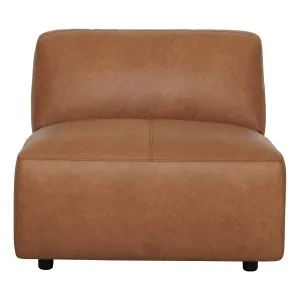 Harry Sofa Single Extension in Urbane Leather Light Brown by OzDesignFurniture, a Sofas for sale on Style Sourcebook