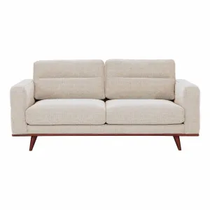 Astrid 2.5 Seater Sofa in Talent Sand / Brown Leg by OzDesignFurniture, a Sofas for sale on Style Sourcebook