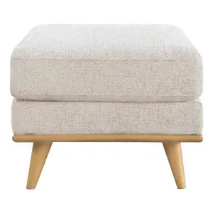 Astrid Ottoman in Talent Sand / Clear Leg by OzDesignFurniture, a Ottomans for sale on Style Sourcebook