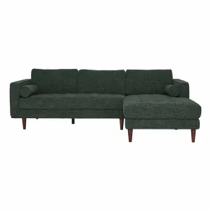 Kobe 3 Seater Sofa + Chaise RHF in Chacha Green by OzDesignFurniture, a Sofas for sale on Style Sourcebook