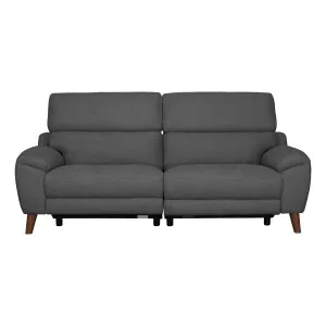 Anthony 3 Seater Recliner Sofa in Mars Charcoal by OzDesignFurniture, a Sofas for sale on Style Sourcebook