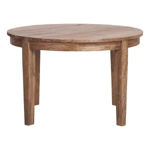 Sorrento Round Dining Table 150cm in Mangowood Havana by OZ Design, a Dining Tables for sale on Style Sourcebook