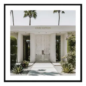 Alma Doors Framed Print in 60 x 60cm by OZ Design, a Prints for sale on Style Sourcebook