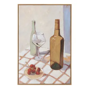 Saluti Box Framed Canvas in 40 x 60cm by OZ Design, a Painted Canvases for sale on Style Sourcebook