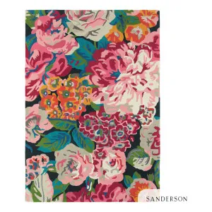 Rose Peony Cerise Rug 170x240cm in Pink by OZ Design, a Contemporary Rugs for sale on Style Sourcebook