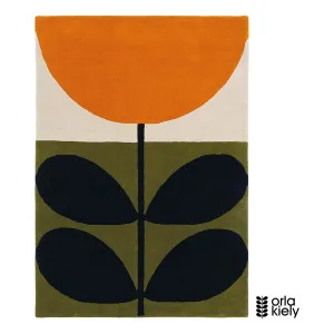 Stem Black Rug 160x230cm in Green by OZ Design, a Contemporary Rugs for sale on Style Sourcebook