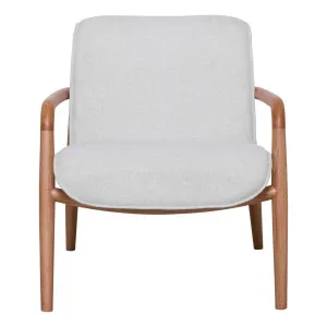 Carmen Occasional Chair in Prince White / Oak by OZ Design, a Chairs for sale on Style Sourcebook