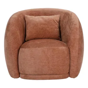 Carson Swivel Armchair in Jude Rust by OZ Design, a Chairs for sale on Style Sourcebook