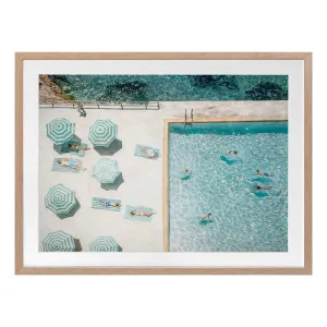 Bondi Bathers Framed Print in 70 x 55cm by OZ Design, a Prints for sale on Style Sourcebook