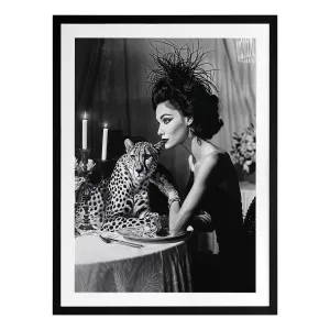 Feline Couture Framed Print in 68 x 84cm by OZ Design, a Prints for sale on Style Sourcebook
