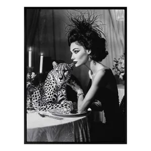 Feline Couture Box Framed Canvas in 63 x 93cm by OZ Design, a Painted Canvases for sale on Style Sourcebook