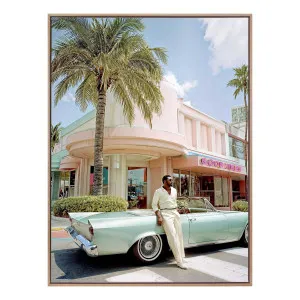 Havana Days Box Framed Canvas in 63 x 93cm by OZ Design, a Painted Canvases for sale on Style Sourcebook