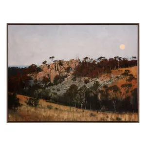 Outback Evenings Box Framed Canvas in 103 x 78cm by OZ Design, a Painted Canvases for sale on Style Sourcebook