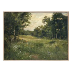 Spring Meadows Box Framed Canvas in 103 x 78cm by OZ Design, a Painted Canvases for sale on Style Sourcebook