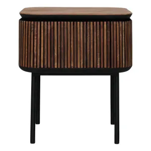 Monaco Bedside 1 Drawer in Reclaimed Teak by OZ Design, a Bedside Tables for sale on Style Sourcebook