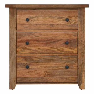 Mango Creek 3 Drawer Dresser in Clear Lacquer by OZ Design, a Dressers & Chests of Drawers for sale on Style Sourcebook