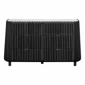 Pila Dresser in Black / Carrara Marble by OZ Design, a Dressers & Chests of Drawers for sale on Style Sourcebook