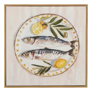 Fresca Box Framed Canvas in 40 x 40cm by OZ Design, a Painted Canvases for sale on Style Sourcebook