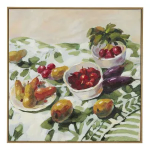 Cucinare Box Framed Canvas in 60 x 60cm by OZ Design, a Painted Canvases for sale on Style Sourcebook