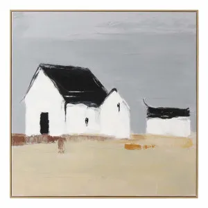 South Box Framed Canvas in 80 x 80cm by OZ Design, a Painted Canvases for sale on Style Sourcebook