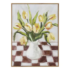 Vaso Box Framed Canvas in 45 x 60cm by OZ Design, a Painted Canvases for sale on Style Sourcebook
