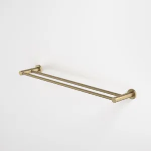 Liano II Double Towel Rail 640mm Brushed | Made From Brass/Brushed Brass By Caroma by Caroma, a Towel Rails for sale on Style Sourcebook