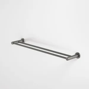 Liano II Double Towel Rail 640mm | Made From Brass In Gunmetal By Caroma by Caroma, a Towel Rails for sale on Style Sourcebook