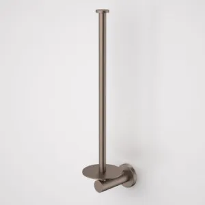 Liano II Spare Toilet Roll Holder | Made From Brass In Brushed Bronze By Caroma by Caroma, a Toilet Paper Holders for sale on Style Sourcebook