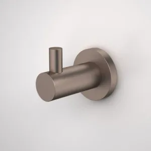 Liano II Robe Hook | Made From Brass In Brushed Bronze By Caroma by Caroma, a Shelves & Hooks for sale on Style Sourcebook
