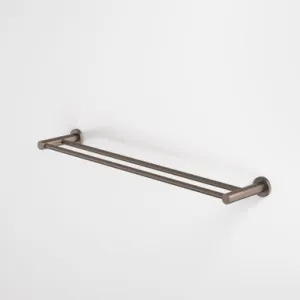 Liano II Double Towel Rail 640mm | Made From Brass In Brushed Bronze By Caroma by Caroma, a Towel Rails for sale on Style Sourcebook