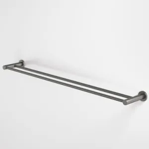 Liano II Double Towel Rail 840mm | Made From Brass In Gunmetal By Caroma by Caroma, a Towel Rails for sale on Style Sourcebook