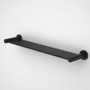 Liano II Bathroom Shelf | Made From Brass In Matte Black By Caroma by Caroma, a Shelves & Soap Baskets for sale on Style Sourcebook