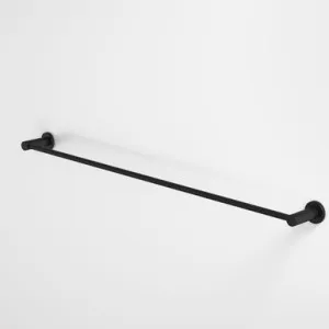 Liano II Single Towel Rail 840mm | Made From Brass In Matte Black By Caroma by Caroma, a Towel Rails for sale on Style Sourcebook