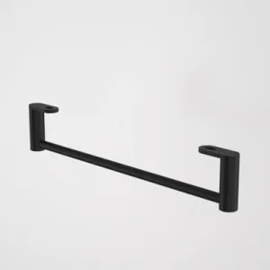 Liano II Hand Wall Basin Integrated Towel Rail | Made From Brass In Matte Black By Caroma by Caroma, a Towel Rails for sale on Style Sourcebook