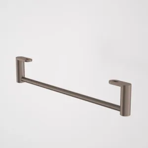 Liano II Hand Wall Basin Integrated Towel Rail | Made From Brass In Brushed Bronze By Caroma by Caroma, a Towel Rails for sale on Style Sourcebook