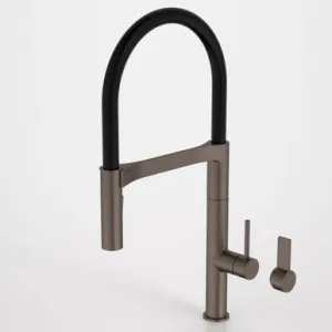 Liano II Pull-Down Sink Mixer With Dual Spray Lead Free | Made From Brass In Brushed Bronze By Caroma by Caroma, a Kitchen Taps & Mixers for sale on Style Sourcebook