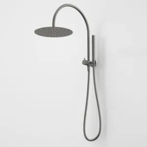 Liano II Compact Twin Shower With Overhead | Made From Plastic/Metal In Gunmetal By Caroma by Caroma, a Showers for sale on Style Sourcebook