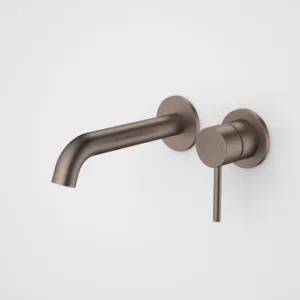Liano II 175mm Wall Basin Or Bath Mixer 2 X Round Cover Plates Sales Kit Lead Free | Made From Brass In Brushed Bronze By Caroma by Caroma, a Bathroom Taps & Mixers for sale on Style Sourcebook