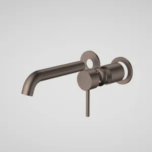 Liano II 175mm Wall Basin Or Bath Trim Kit 2 X Round Cover Plates Lead Free | Made From Brass In Brushed Bronze By Caroma by Caroma, a Bathroom Taps & Mixers for sale on Style Sourcebook