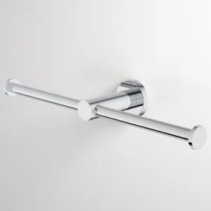 Liano II Double Toilet Roll Holder | Made From Brass In Chrome Finish By Caroma by Caroma, a Toilet Paper Holders for sale on Style Sourcebook