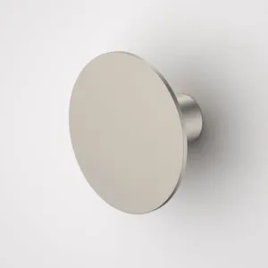 Liano II Wall Hook Large | Made From Gunmetal In Brushed Nickel By Caroma by Caroma, a Shelves & Hooks for sale on Style Sourcebook
