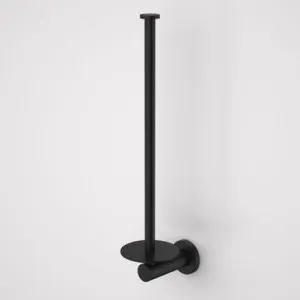 Liano II Spare Toilet Roll Holder | Made From Brass In Matte Black By Caroma by Caroma, a Toilet Paper Holders for sale on Style Sourcebook