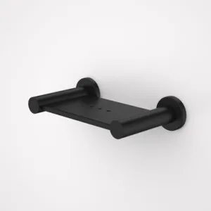 Liano II Soap Dish | Made From Brass In Matte Black By Caroma by Caroma, a Soap Dishes & Dispensers for sale on Style Sourcebook