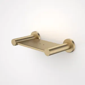 Liano II Soap Dish Brushed | Made From Brass/Brushed Brass By Caroma by Caroma, a Soap Dishes & Dispensers for sale on Style Sourcebook