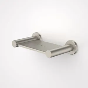 Liano II Soap Dish | Made From Brass In Brushed Nickel By Caroma by Caroma, a Soap Dishes & Dispensers for sale on Style Sourcebook